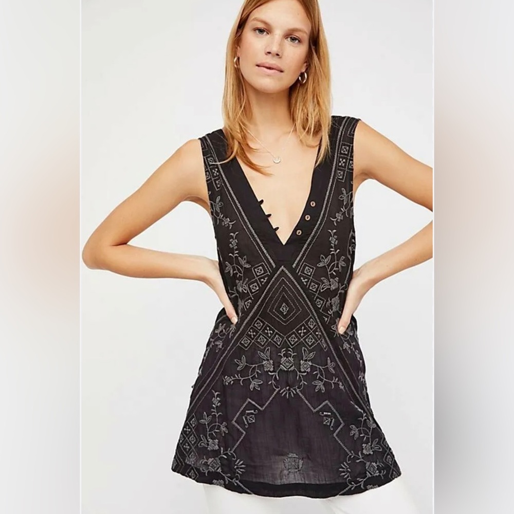NWT Free People Intimately Sweetest Shifty Tunic Mini Dress